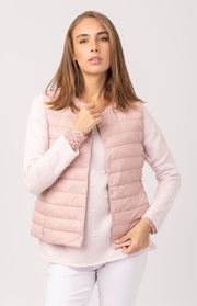 Gilet trapuntato leggero