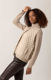 Gilet trapuntato Coco