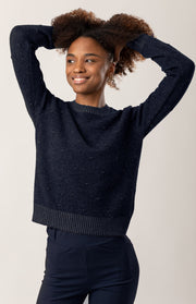 Maglione girocollo a pois