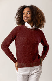 Maglione girocollo a pois