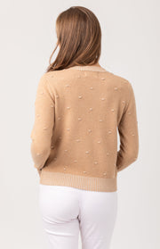 Maglione girocollo a pois