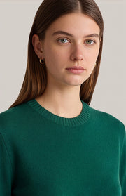 Maglione corto in cashmere