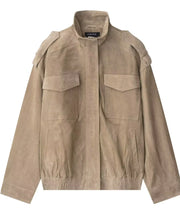Bomber Sevri effetto suede