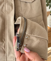 Bomber Sevri effetto suede