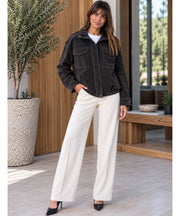 Bomber Sevri effetto suede