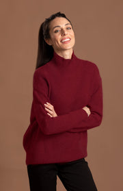Lupetto oversize in cashmere