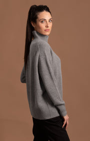 Lupetto oversize in cashmere