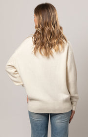 Lupetto oversize in cashmere
