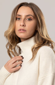 Lupetto oversize in cashmere