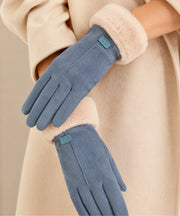 Guanti Ciane effetto suede