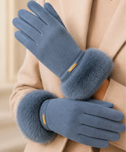 Guanti Chamonix effetto suede