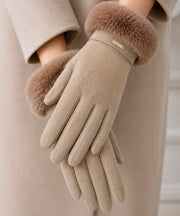 Guanti Chamonix effetto suede