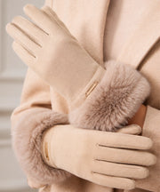 Guanti Chamonix effetto suede