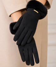 Guanti Chamonix effetto suede