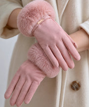 Guanti Chamonix effetto suede