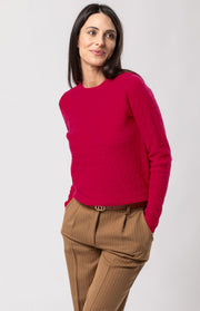 Maglione intrecciato in cashmere