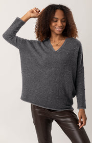 Maglione oversize a pois