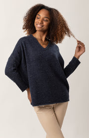 Maglione oversize a pois
