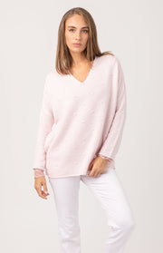 Maglione oversize a pois