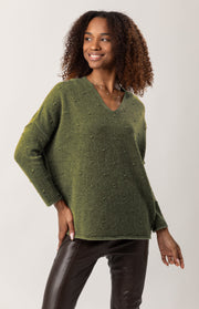 Maglione oversize a pois