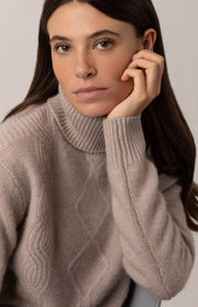 Dolcevita Aran in cashmere