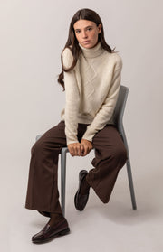 Dolcevita Aran in cashmere
