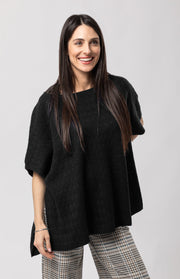 Mantella intrecciata in cashmere
