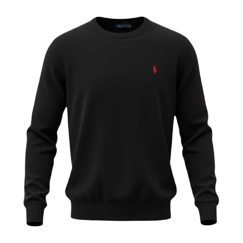 Maglione in Cotone Nero