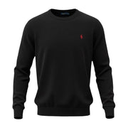 Maglione in Cotone Nero