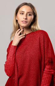 Ponchetto in lurex Edizione Natale