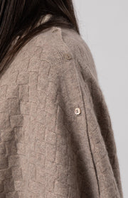 Poncho 3 in 1 in cashmere