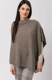 Poncho 3 in 1 in cashmere