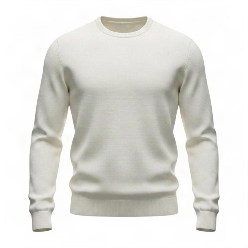 Maglione Classico Bianco