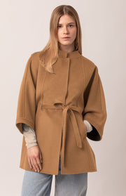 Spolverino mantella con cintura