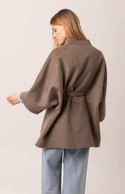 Spolverino mantella con cintura