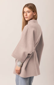 Spolverino mantella con cintura