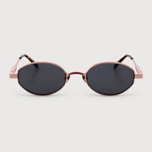 VORENIE Ferrara Rose Gold sunglasses, frontal view