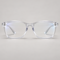 VORENIE Lucera Crystal Clear blue light glasses - front studio view